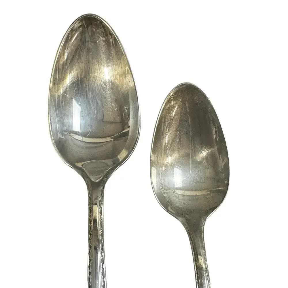 Vintage 1940 Sterling Silver Lady Hilton By Westmorland 5 Piece Place Setting